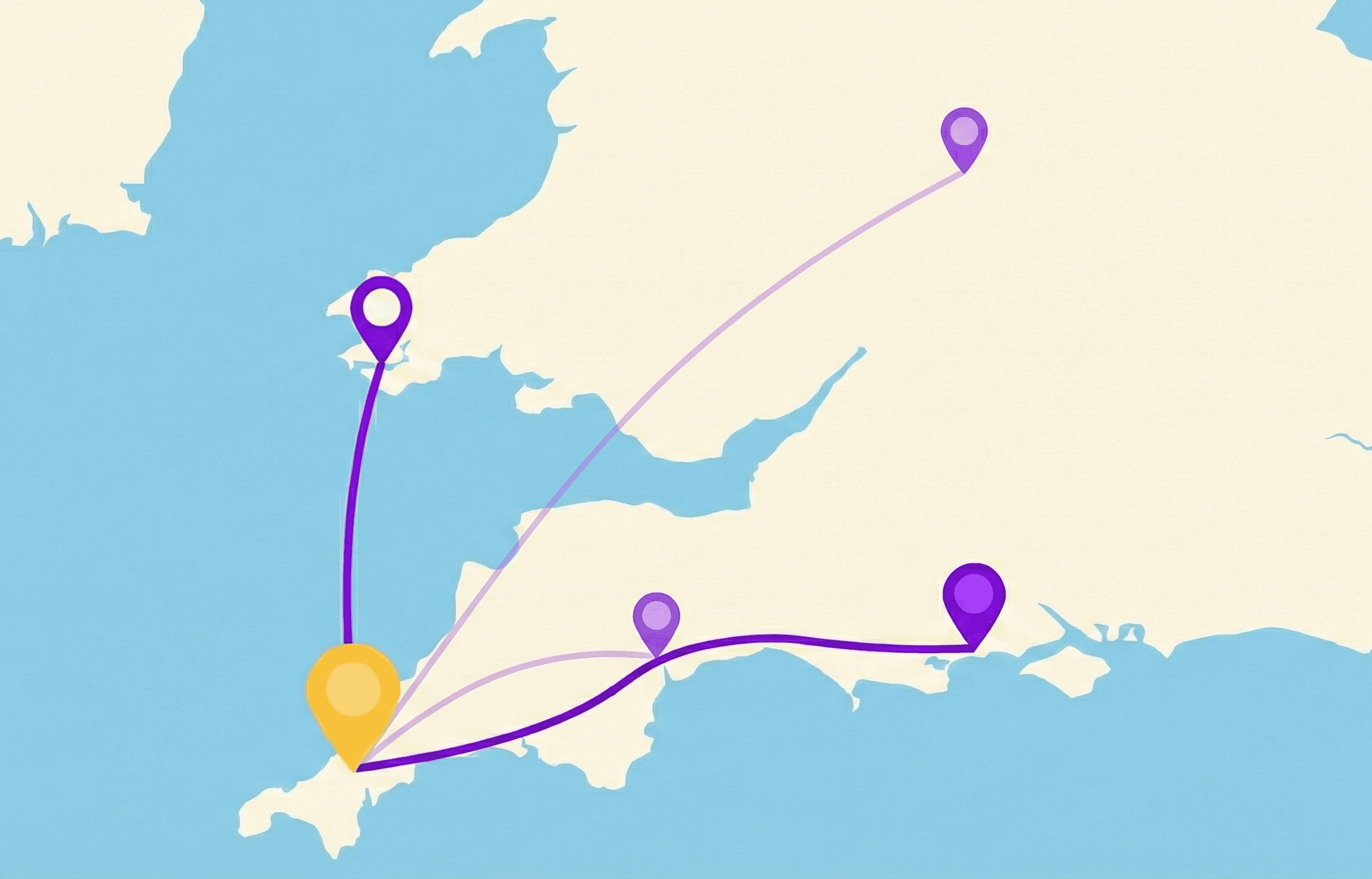 Map of possible expansion