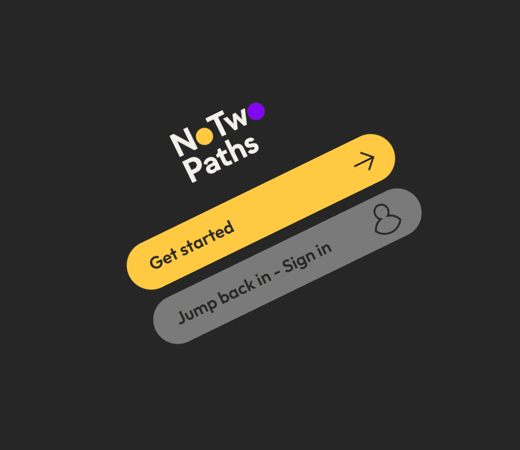 Brand development for No Two Paths