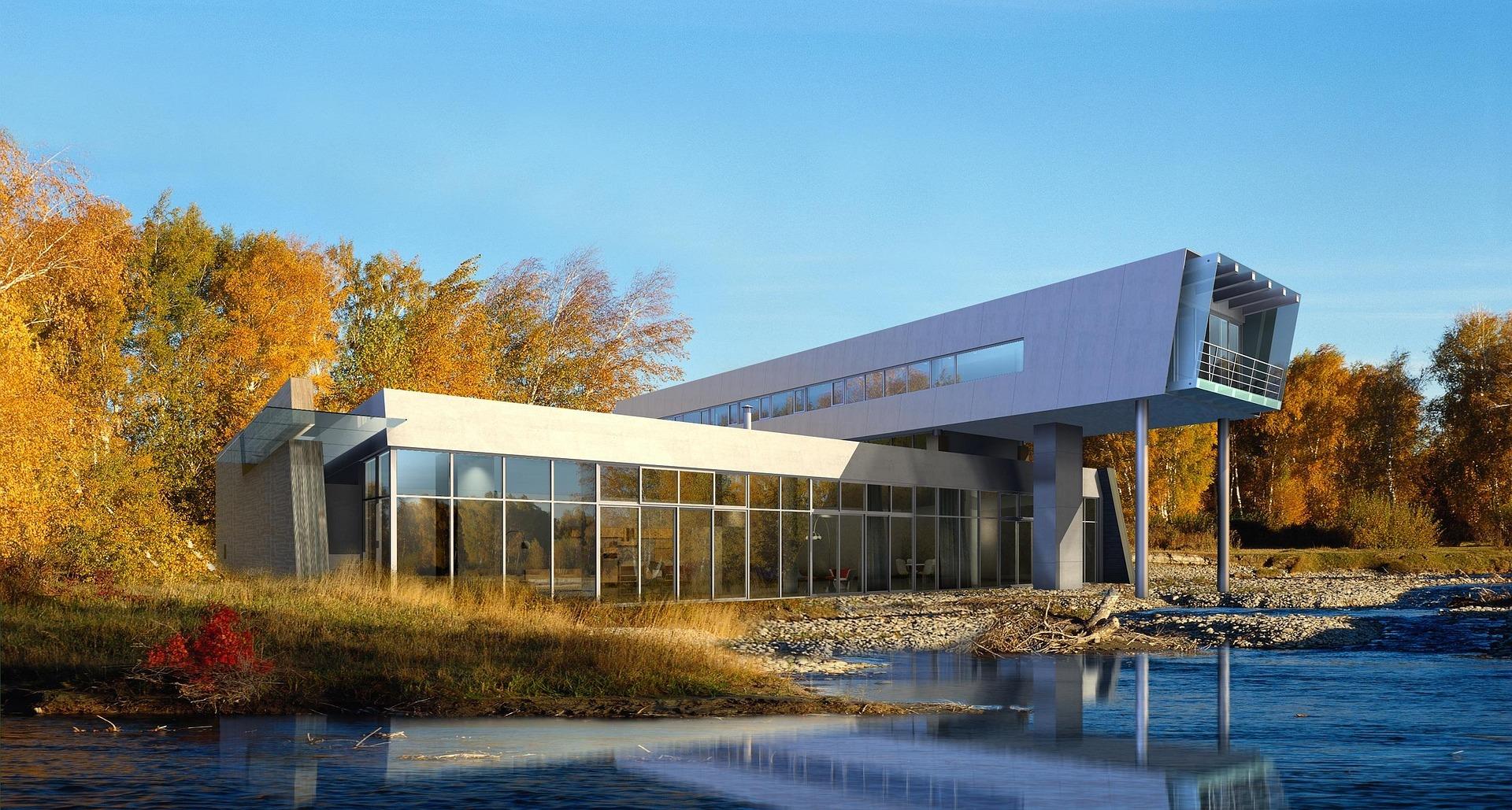 Office building render